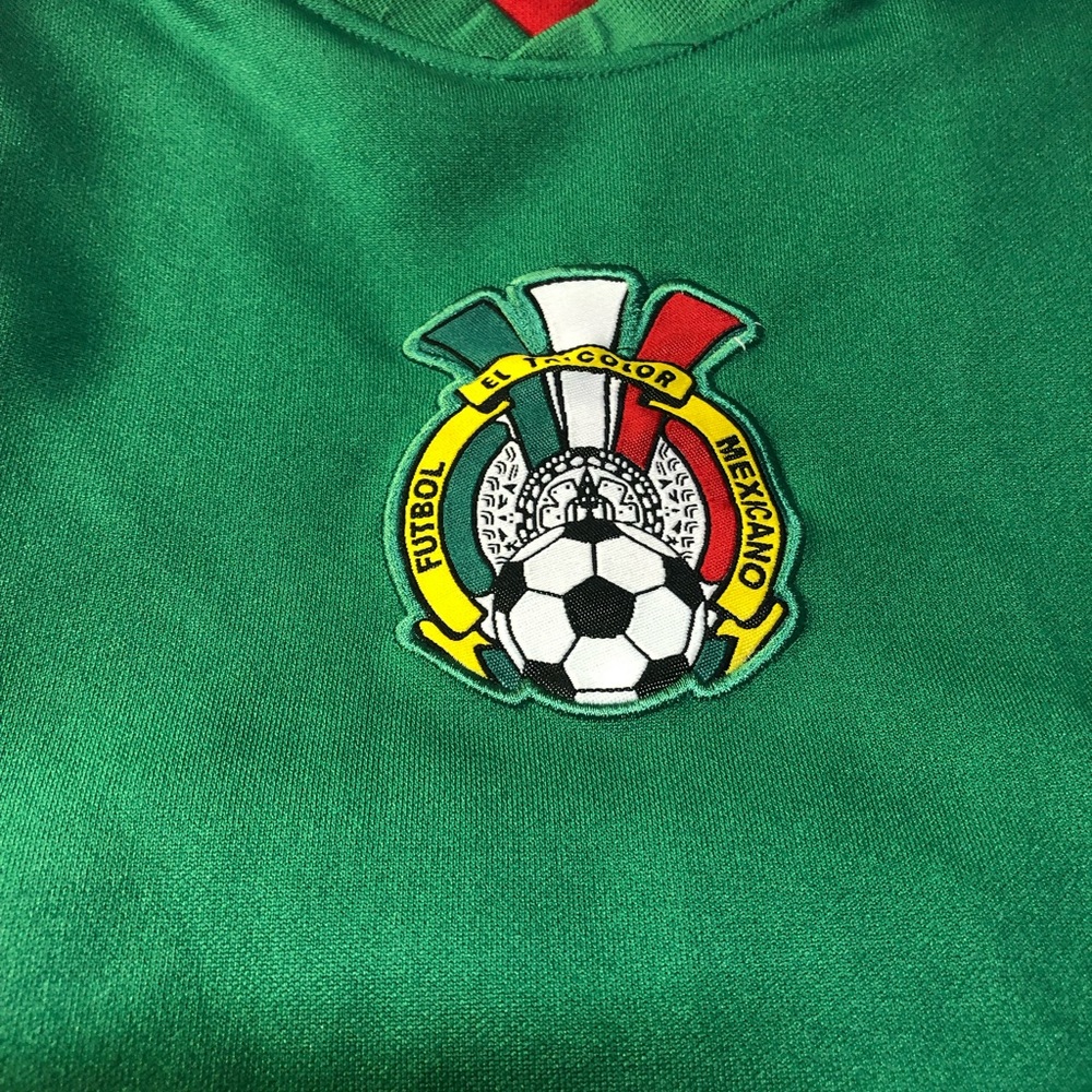 Vintage Mexico soccer (futbol) shirt tag worn men’s Med - Picture 5 of 9